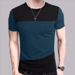 6-Designs-Mens-T-Shirt-Slim-Fit-Crew-Neck-T-shirt-Men-Short-Sleeve-Shirt-Casual