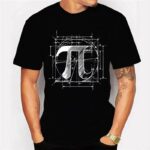 Drop-Shipping-Summer-Men-s-T-shirt-Short-Sleeve-Men-Tshirt-Pi-Symbol-Sketch-Printed-Oversized
