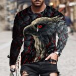 Eagle-Pattern-Printed-Cool-Men-s-T-shirt-S-6xl-Oversized-Men-s-Lightweight-Slim-Fitting