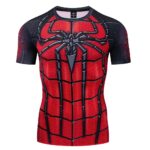 Fashion-Spider-Printing-Pattern-Men-s-T-Shirt-Outdoor-Bodybuilding-Sports-Short-Sleeve-Tees-Summer-Quick
