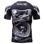 New-Compression-Shirt-Rashguard-Bodybuild-Cross-Short-Sleeve-3D-Print-Jiu-Jitsu-T-shirts-MMA-Fitness