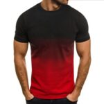Summer-Popular-Men-s-T-shirt-Thin-Loose-Short-Sleeve-Men-s-Fashion-Gradient-Series-3D