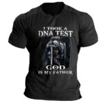 T-Shirt-For-Men-Crusader-Knights-Printing-Short-Sleeve-Tops-Europe-and-America-Harajuku-Vintage-Clothes