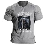 T-Shirt-For-Men-Crusader-Knights-Printing-Short-Sleeve-Tops-Europe-and-America-Harajuku-Vintage-Clothes