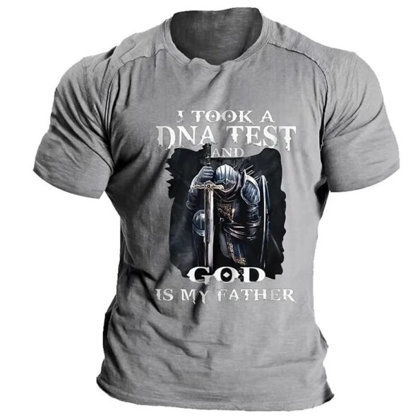 T-Shirt-For-Men-Crusader-Knights-Printing-Short-Sleeve-Tops-Europe-and-America-Harajuku-Vintage-Clothes-5